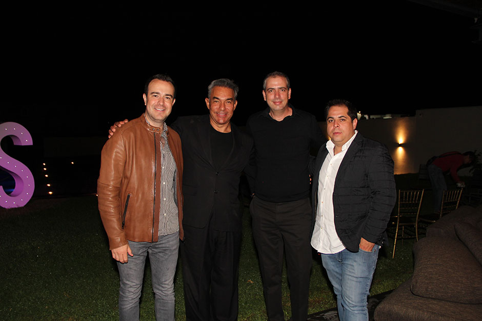 Dan Magallanes, Pablo Lael, Francisco Sánchez y César Reyes