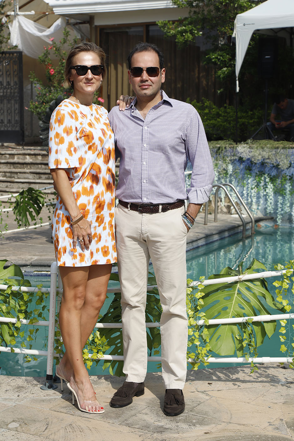 Marie Briot y José Luis Alzati