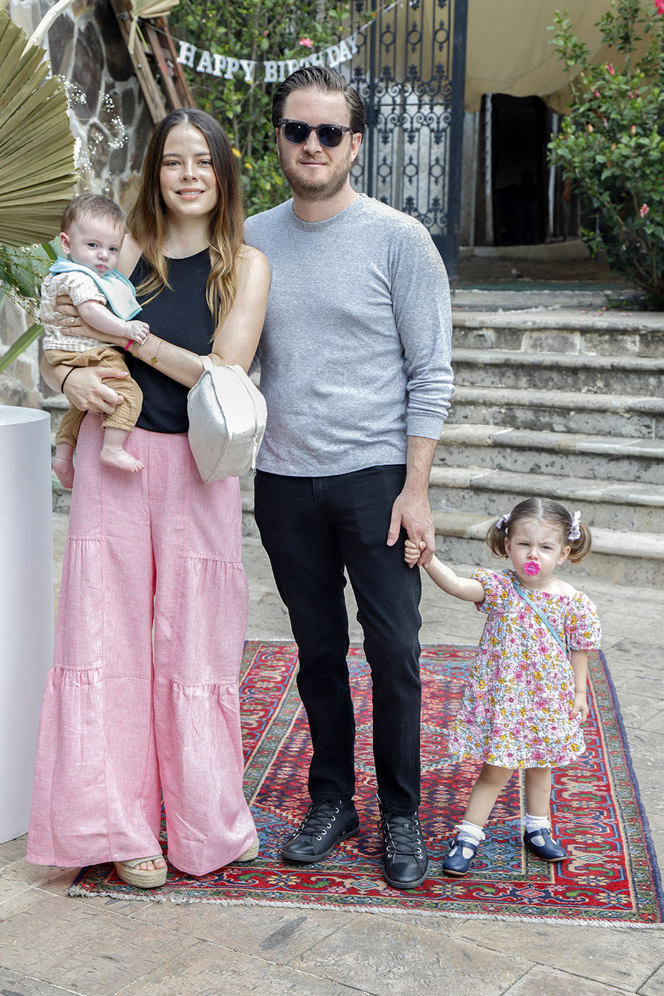 Paulina Támez, Diego Martínez Camarasa, Diego Martínez  y Elisa Martínez