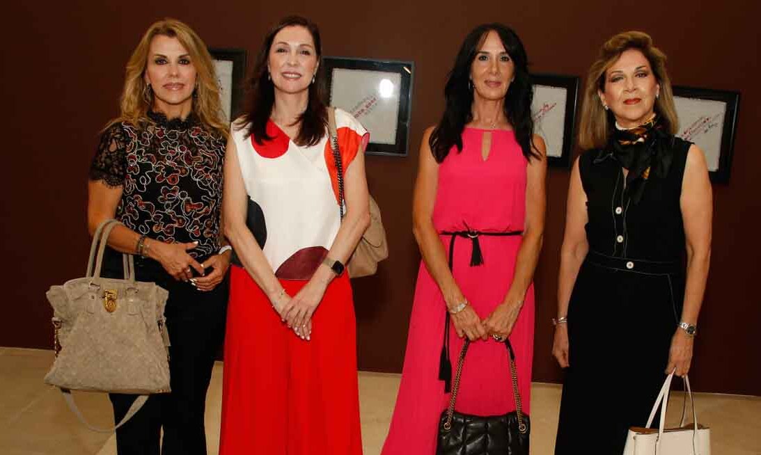 Claudia Ibarra, Laura Garza de Garza, Ana  Roesch y Mina Villarreal de Gustafson