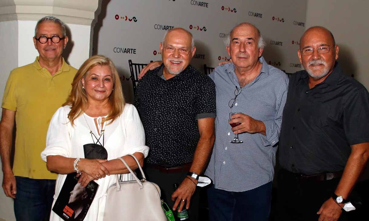 Alberto Vargas, Luz María Vales, Rodolfo Salazar, Camilo Cantu y Enrique Cantu