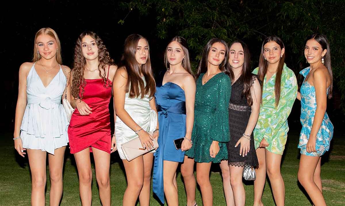 Las graduadas de la Secundaria Andes, Generación 2019-2022. (Fotos: Manuel Salgado)