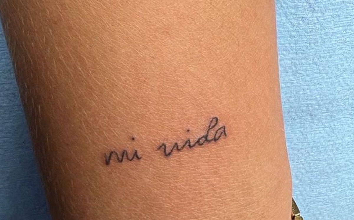 Antonia Mayer tatuaje
