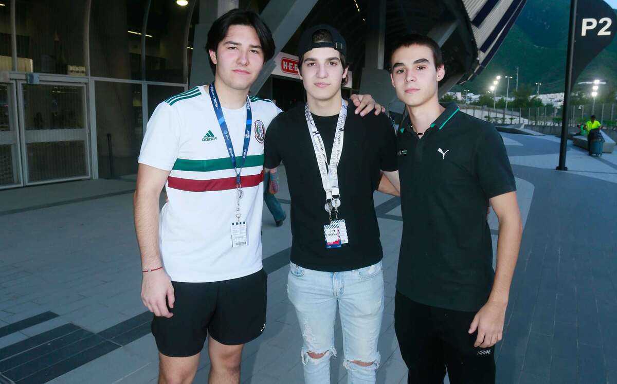 Bernardo Fernández, Eduardo Quintanilla y Rubén Martínez