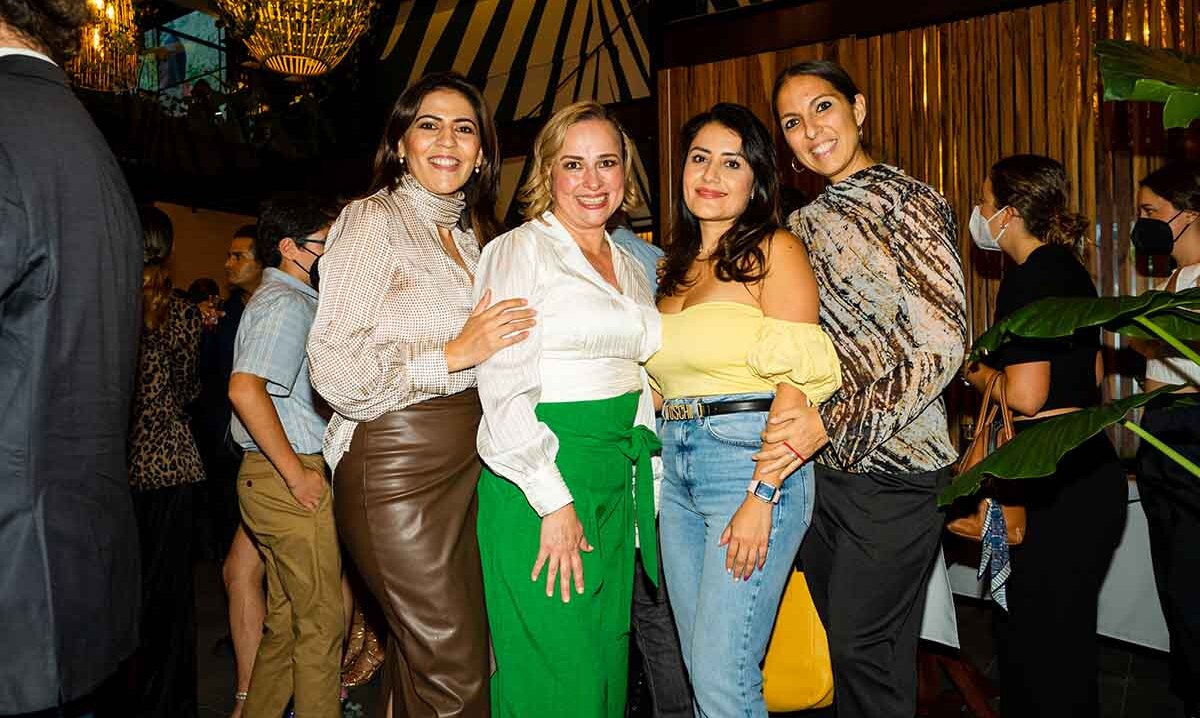 Yazmín Domínguez, Nora Rocha, Dania Santos y Fernanda Ramírez