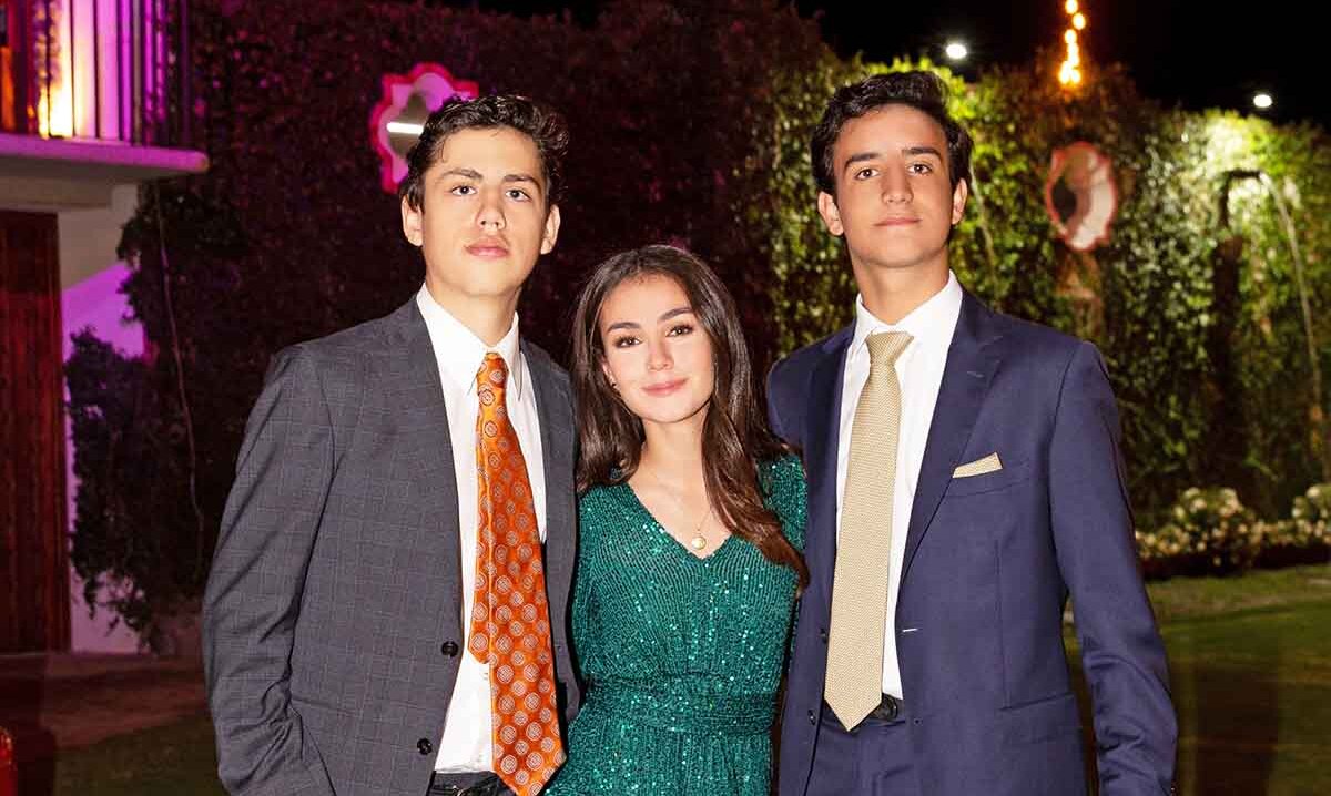 Armando Reyes, Larissa Pino y Juan Pablo Pérez