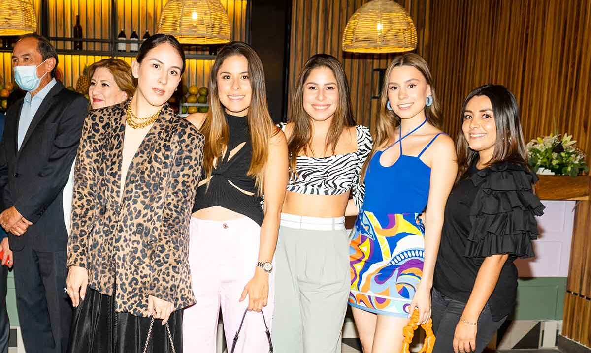 Narda Villa, Fanny Rodriguez, Nancy Rodriguez, América Planter y Roxana Olvera
