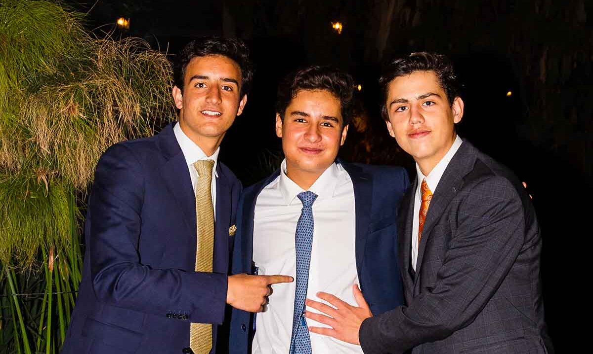 Juan Pablo Pérez, Bruno Olguin y Armando Reyes