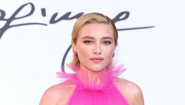 Florence Pugh y el polémico vestido transparente de la Semana de la Moda de París. (Foto: Instagram).