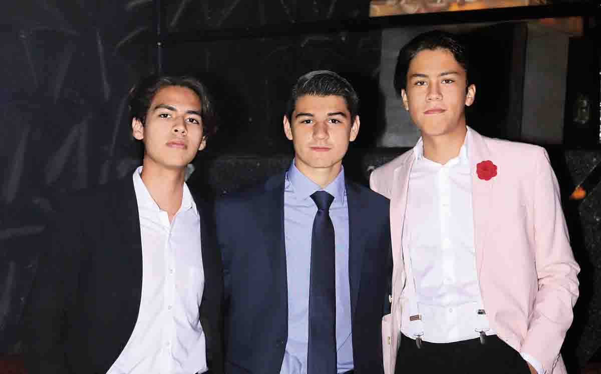 Gabriel Urbina, Carlos Martínez y Patricio Gómez / Fotos: Dennis Hernández