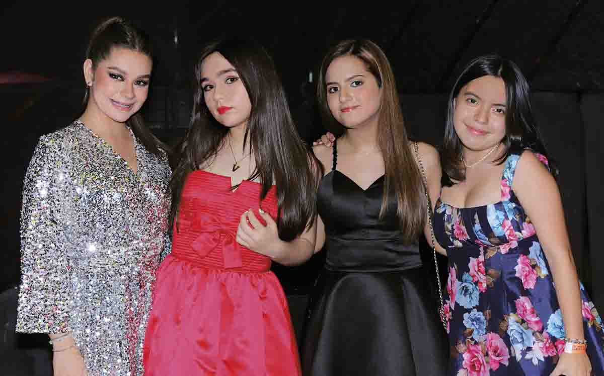 Camila Velazquez, Valeria Garza, Evelyn Manzur y Ana Milena Caro / Fotos: Dennis Hernández