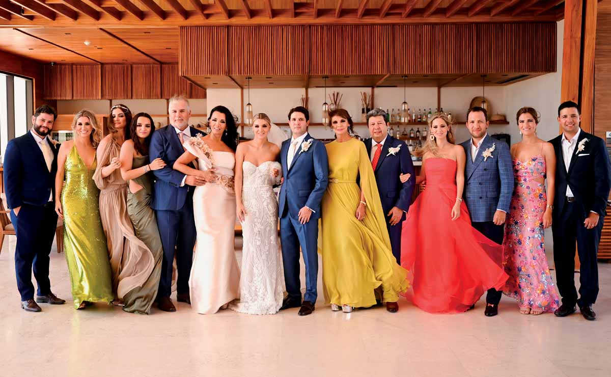 Los novios y sus familias / Fotos Alejandro Manzo