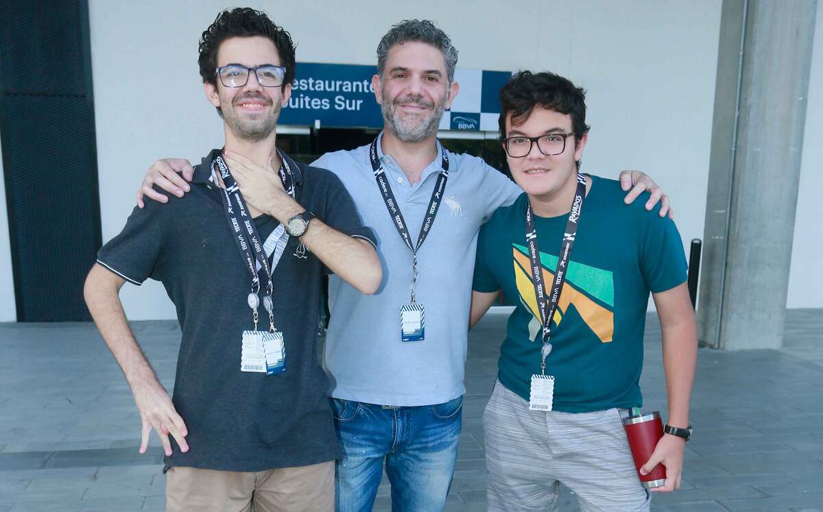 Renato Murra, Lutfy Murra y Christian Murra