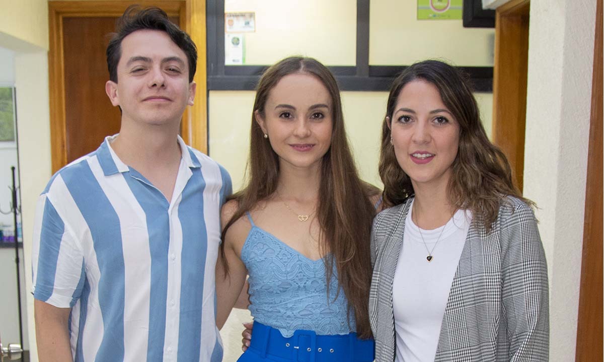 Javier Pérez, Liliana Gil y Paola Bustamante