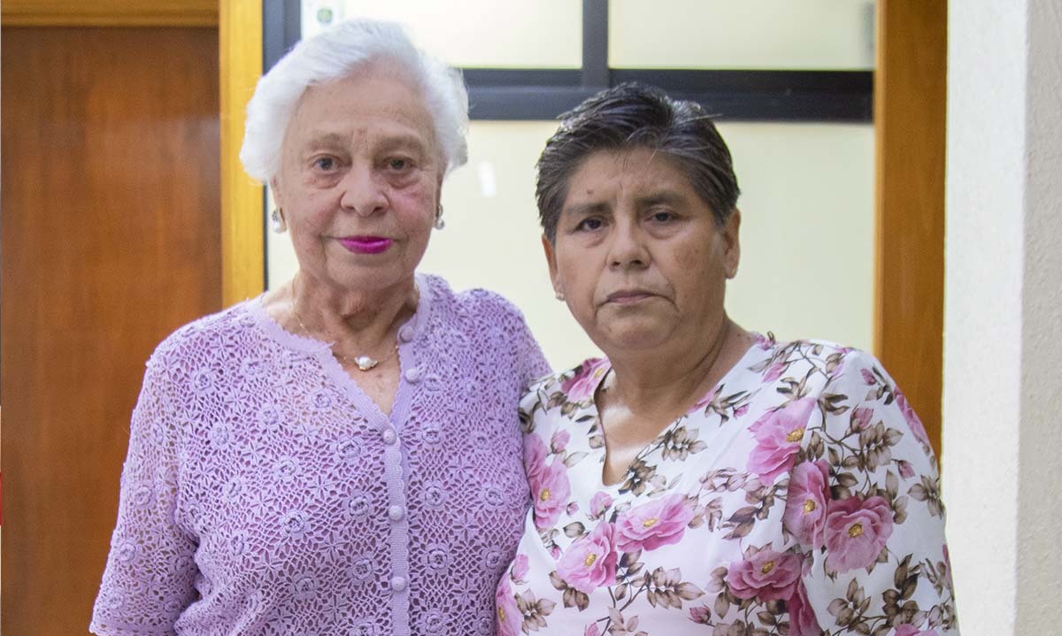 María Teresa Montalvo y Cira Palafox