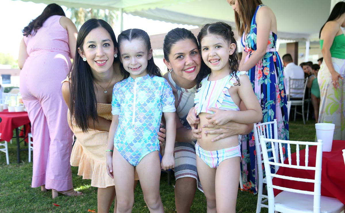 Any, Valentina, Adriana y Majo