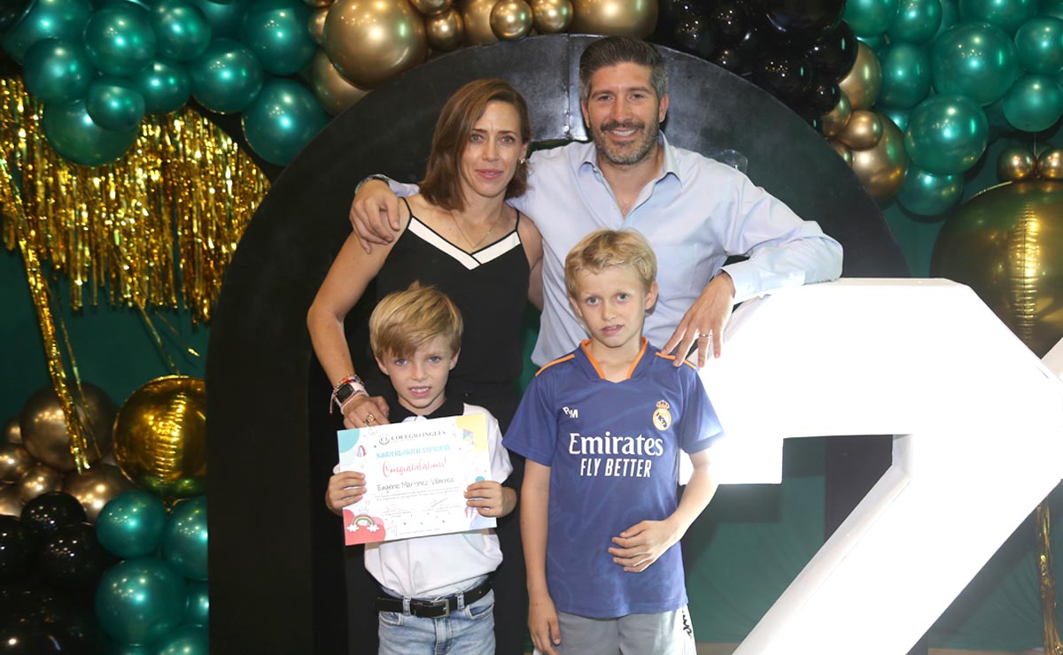 Gabriela, Alejandro, Eugenio y Alex