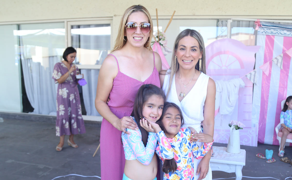 Gisel, Valentina, Regina y Sandra