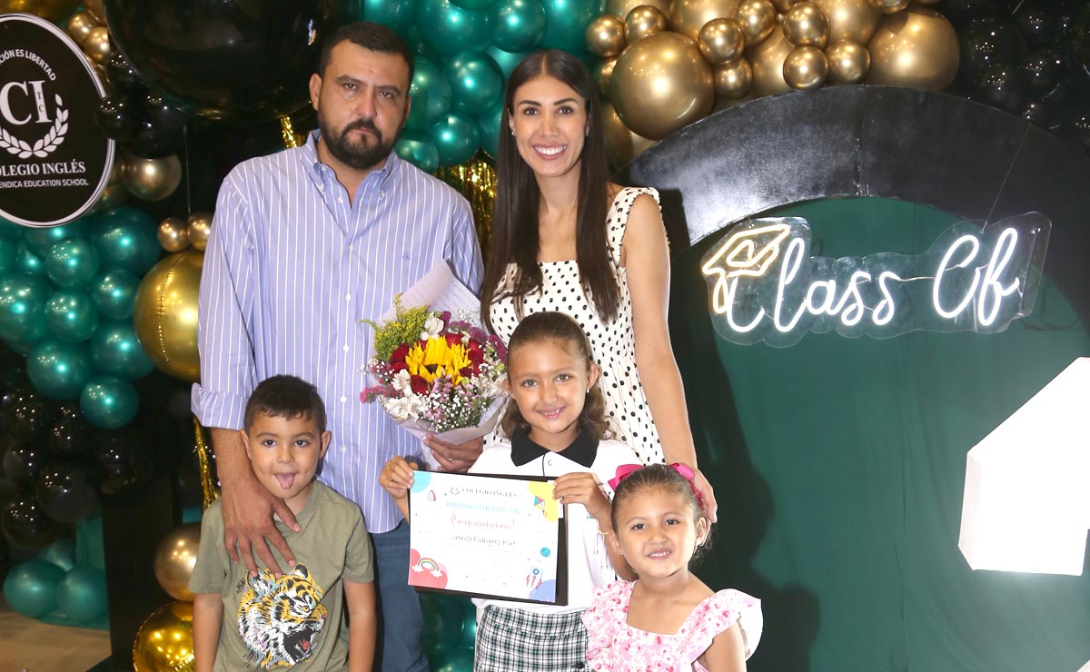 Jorge, Dayana, Jorge Eduardo, Lorenza, Rafaela