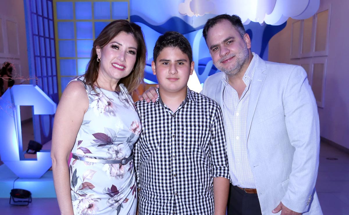 Laura, Fernando y Eduardo