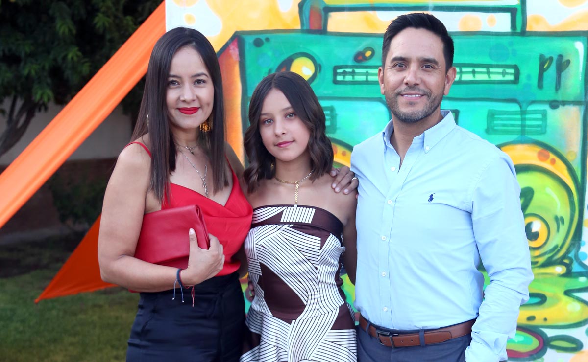 Laura, Sofía y Ramiro