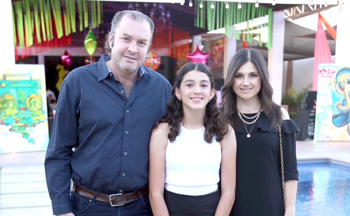 Miguel, Jéssica y Alejandra