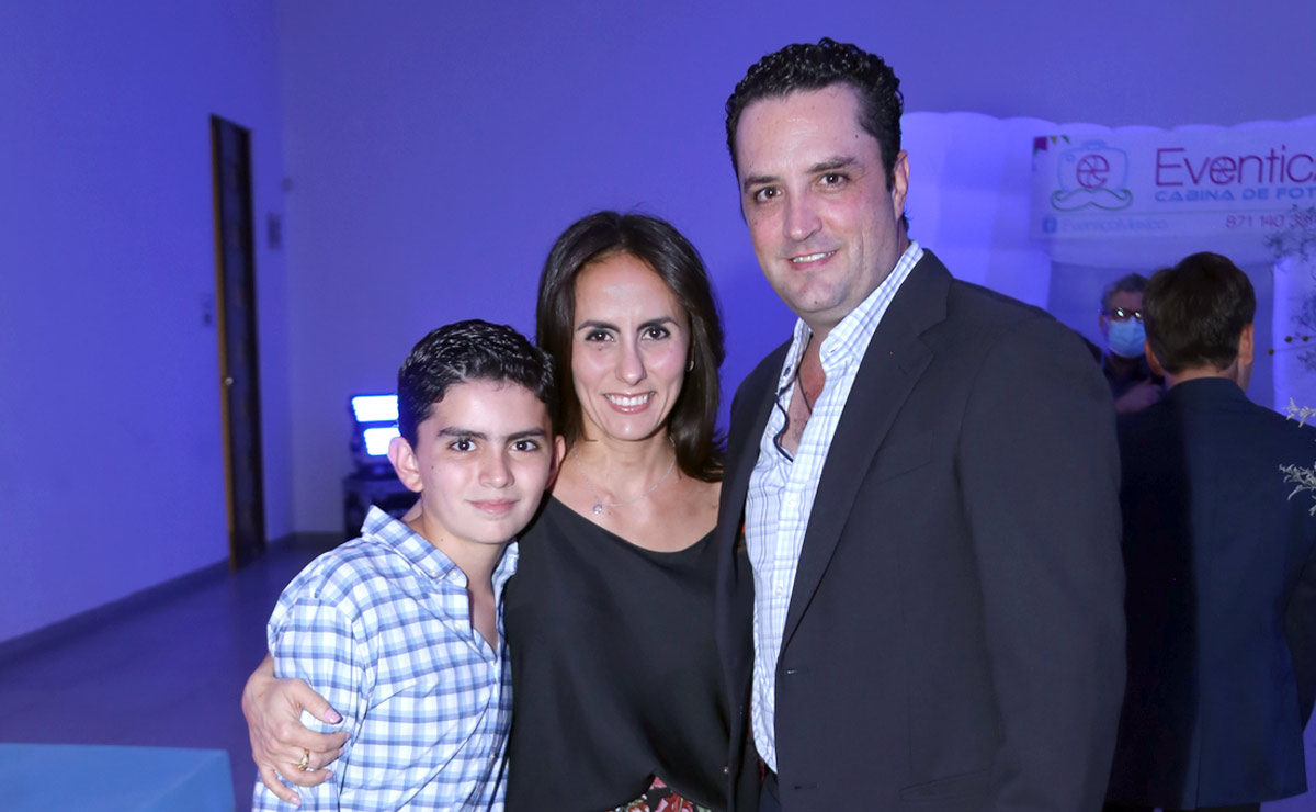 Omar, Zoraya y Mauricio