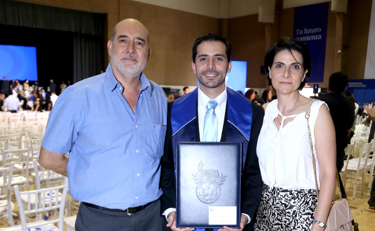 Abelardo, Diego y Gisela