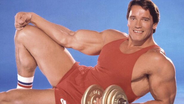 Arnold Schwarzenegger y su época como Mr. Olympia (Foto: Instagram)