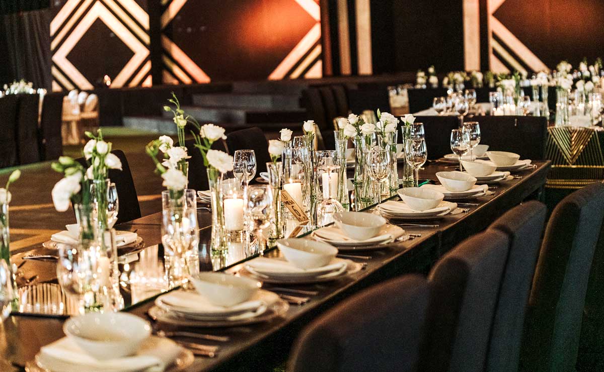 La decoración llevó el sello de July López by Manola Eventos