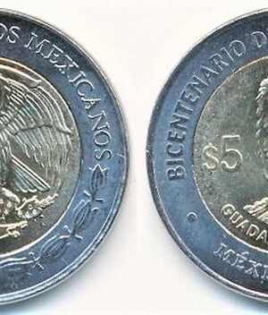 Estas monedas de $5 pesos se están vendiendo en MILES