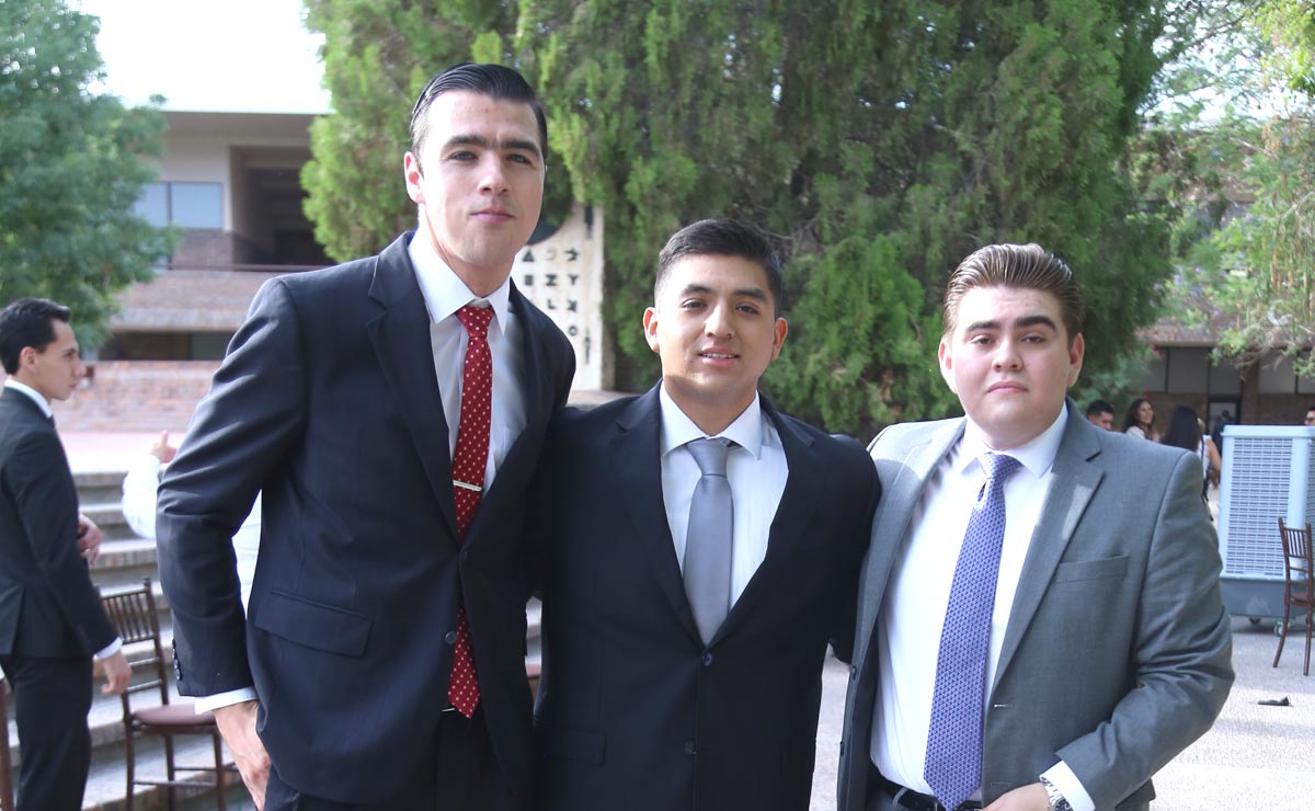 Gerardo, Antonio y Luciano