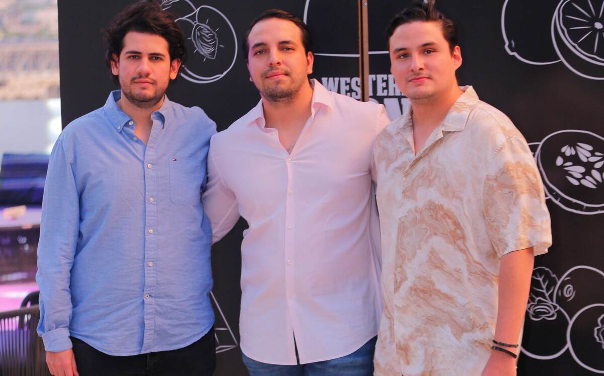 Miguel Aliada, André Moreno y Samuel Zambrano