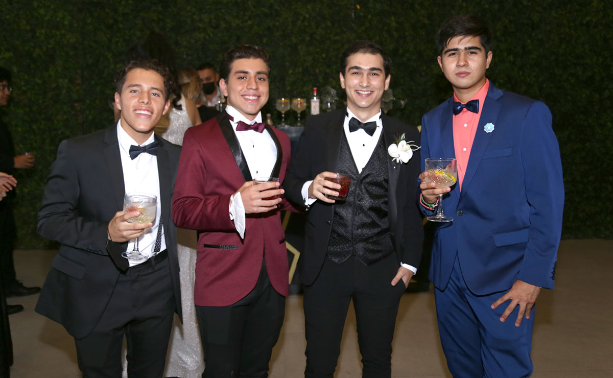 Pacheco, Jeremy, Samir e Iván
