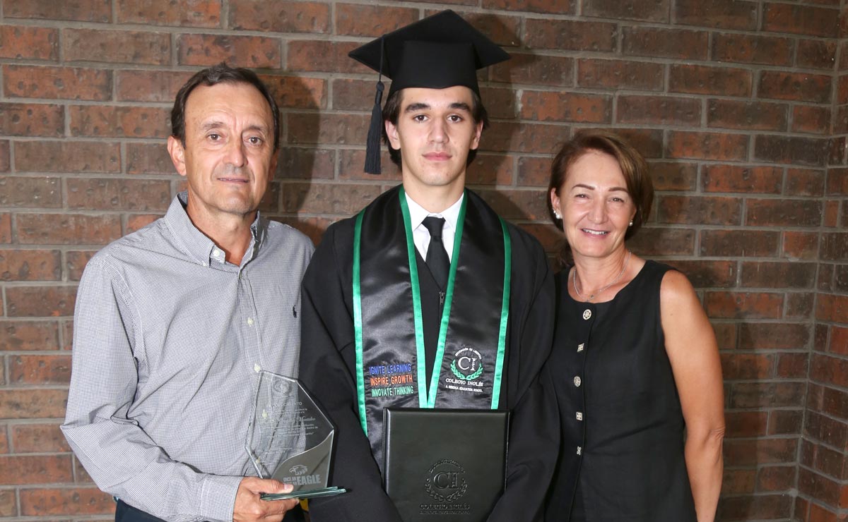 Rodolfo, Alejandro y Rosa Elia