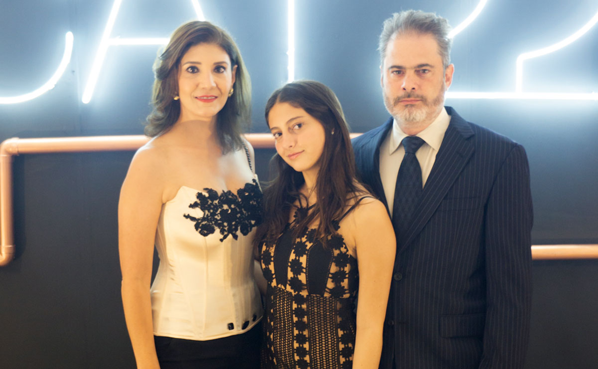 Samar, Katy y Mauricio