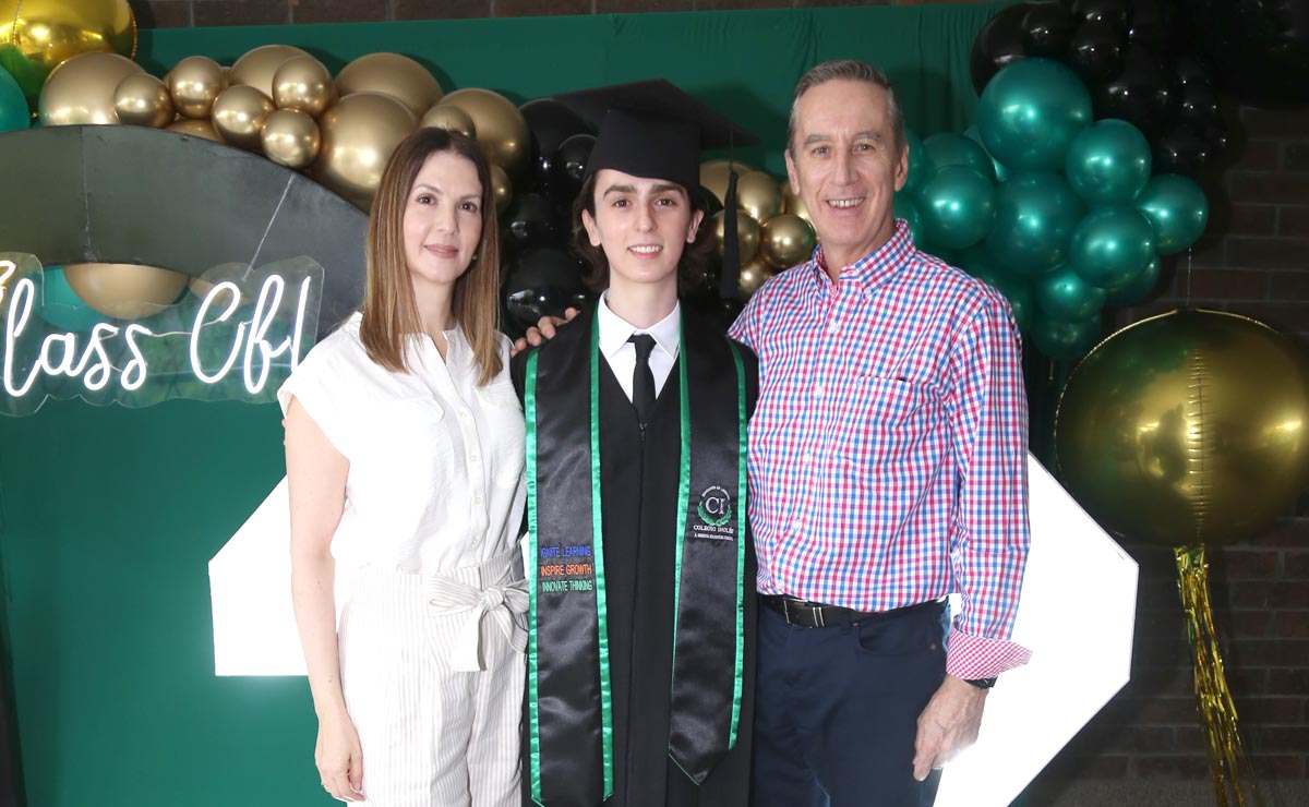 Vanessa, Andrés y Eduardo
