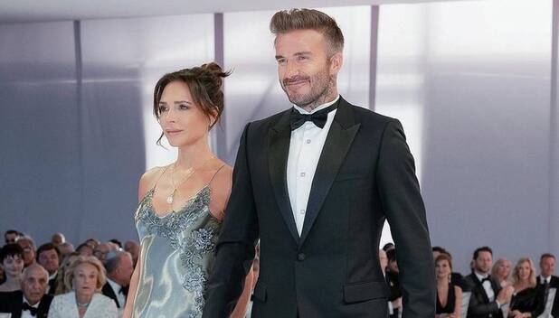 Victoria Beckham le da serenata a David Beckham con canción de Spice Girls. (Foto: Instagram).