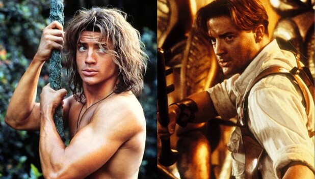 Brendan Fraser: Así se ve con casi 200 de más para su nueva película. (Foto: Instagram).