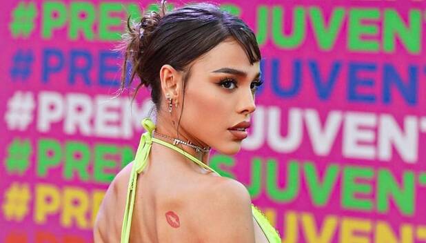 Danna Paola responde a críticas por su delgadez. (Foto: Instagram).