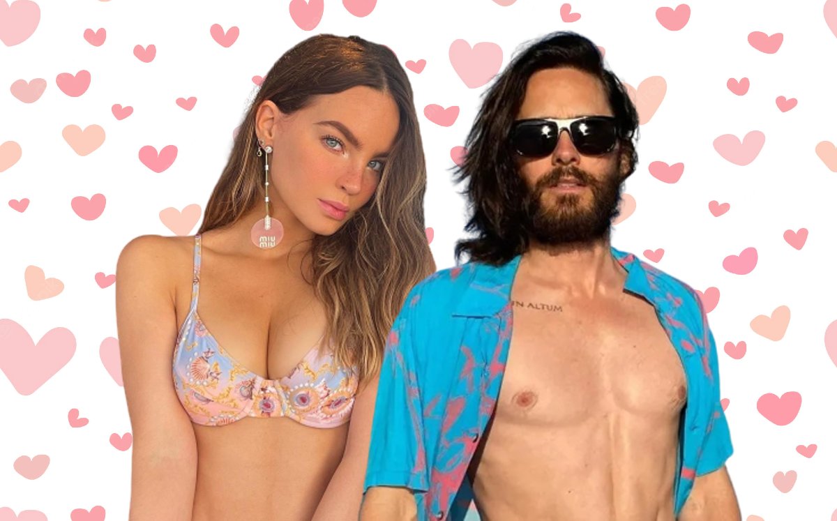 Belinda presume sus vacaciones junto a Jared Leto.