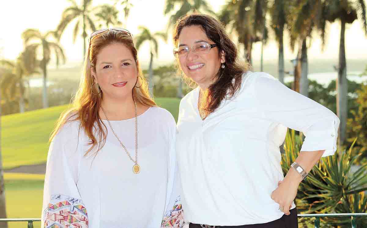 Laura Fuentes y Virgina Espinoza / Foto: Dennis Hernández