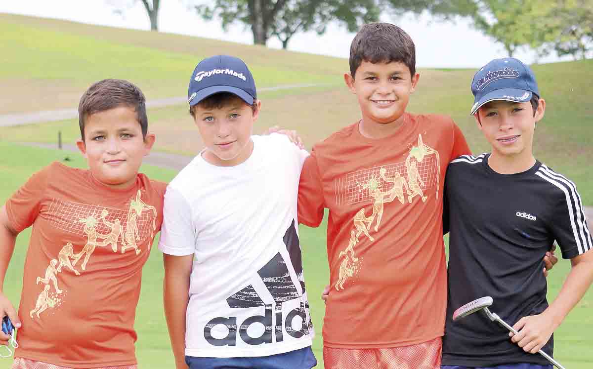 José María Alvear, Adrán Holguera, José Alejandro Alvear y Mauricio Holguera / Foto: Dennis Hernández