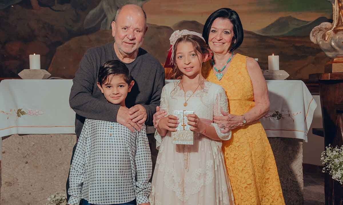 Leo Gonzalez, Rosy Ríos, Regina Gonzalez y Jesus González Anaya