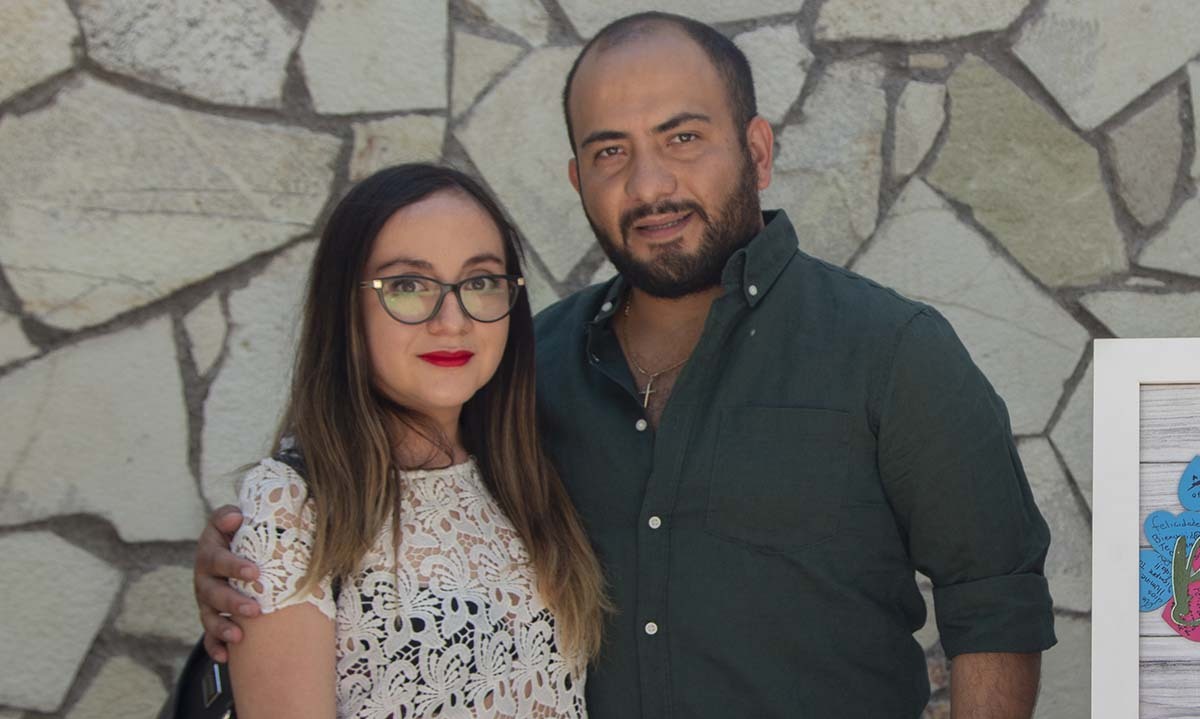 Melisa Contreras y Rubén Hernández