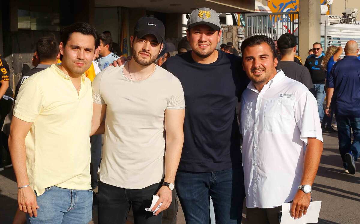 Alberto Cabanillas, Mauricio Selim, Raúl Saldaña y Mauricio Martínez