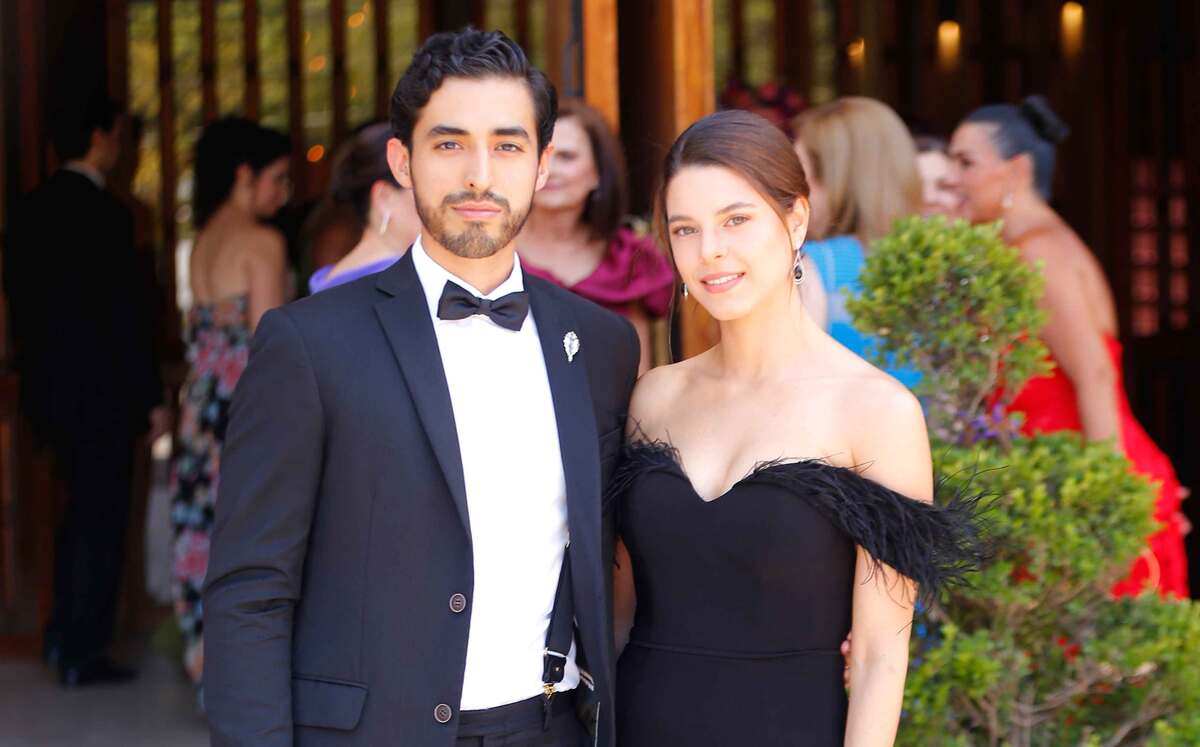 Sebastián González y Renata Namur