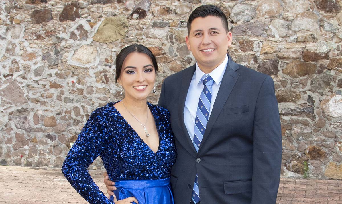 Denisse Ruíz y Uriel Revuelta