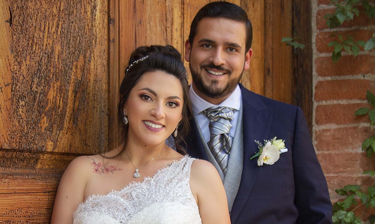 Aracely Baca y Víctor Fernel