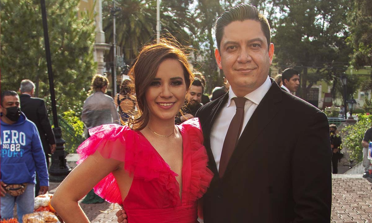 Melody Gómez y Jesús Cabrales